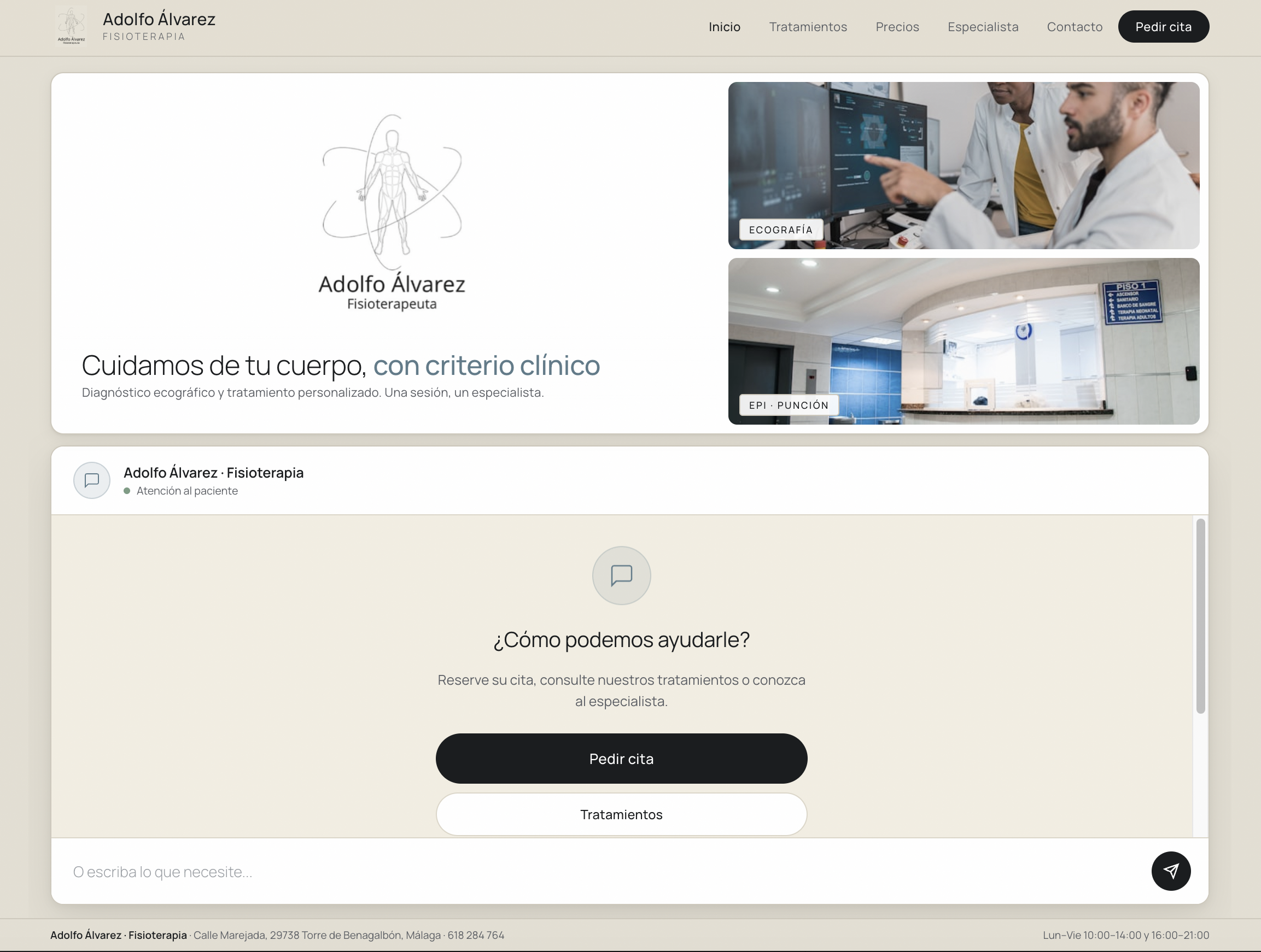 Demo fisioterapia